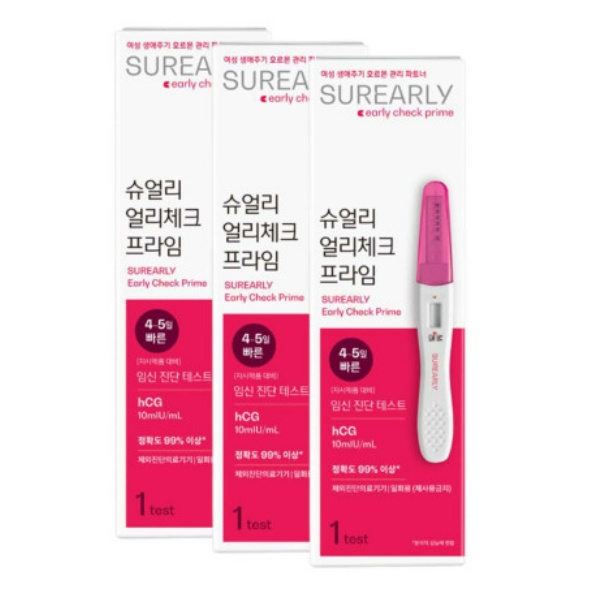슈얼리 얼리체크 프라임 임신 테스트기 얼리, 가성비 아이템의 진정한 이유