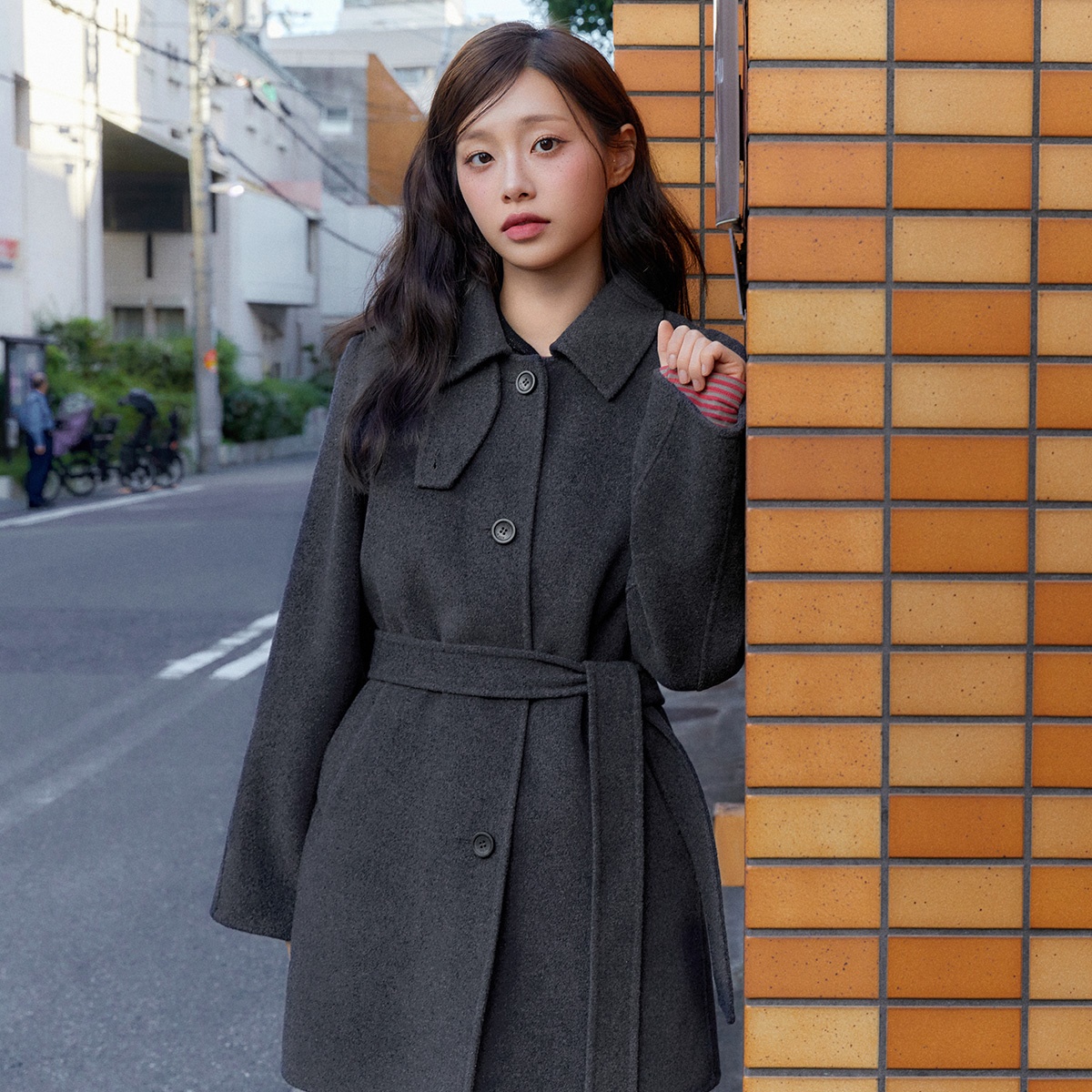 [츄 PICK] 로엠 올데이코트 카라 벨티드 미디코트 RMJHF4VR22 추천템 엄마들이 선택한 이유